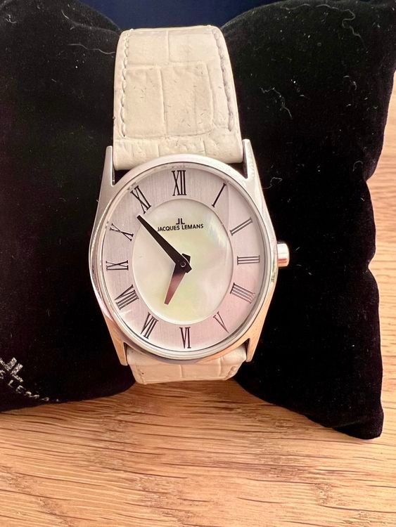 Orologi: Jacques Lemans Damenuhr 1-1252B mit OVP – Usato da Riehen venduto da Kaloid123