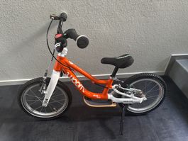 Woom 1 PLUS 14 Zoll mit originalem woom Fussbrett