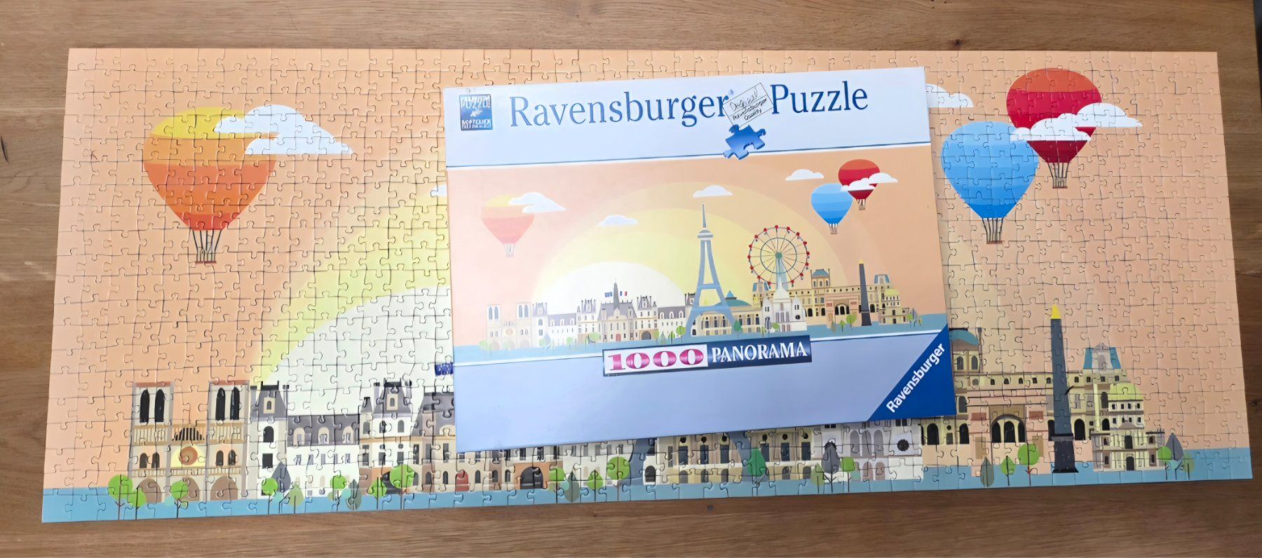 Ravensburger Puzzle: Puzzle Ravensburger 1000 Teile - Ein Tag in Paris – Usato da Altstätten SG venduto da Carrybones 1