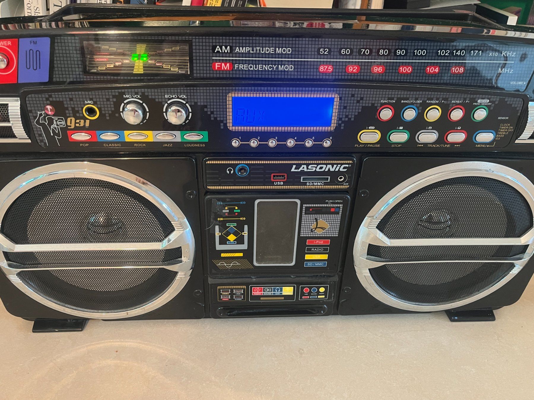 Casse acustiche: Lasonic i-931 Ghettblaster im Retro-Design – Usato da Zürich venduto da anna_2000 1