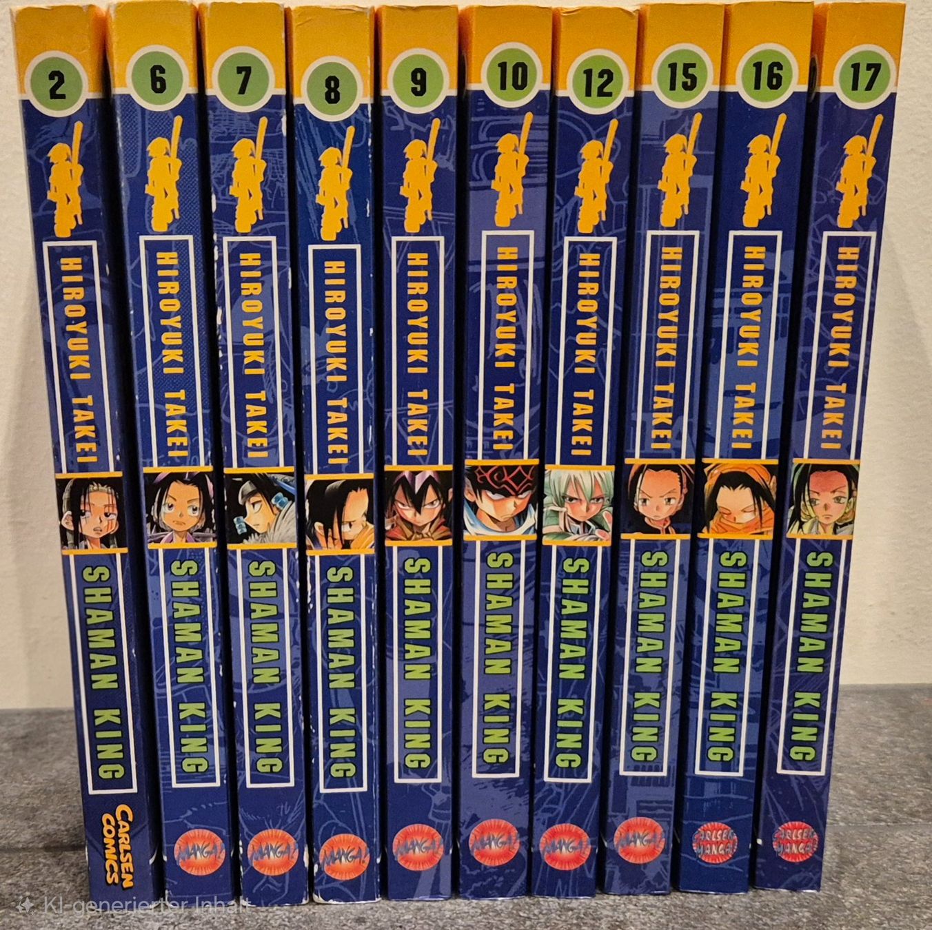Fumetti: 10x Shaman King Manga, Carlsen Comics – Usato da Grüningen venduto da jadranko
