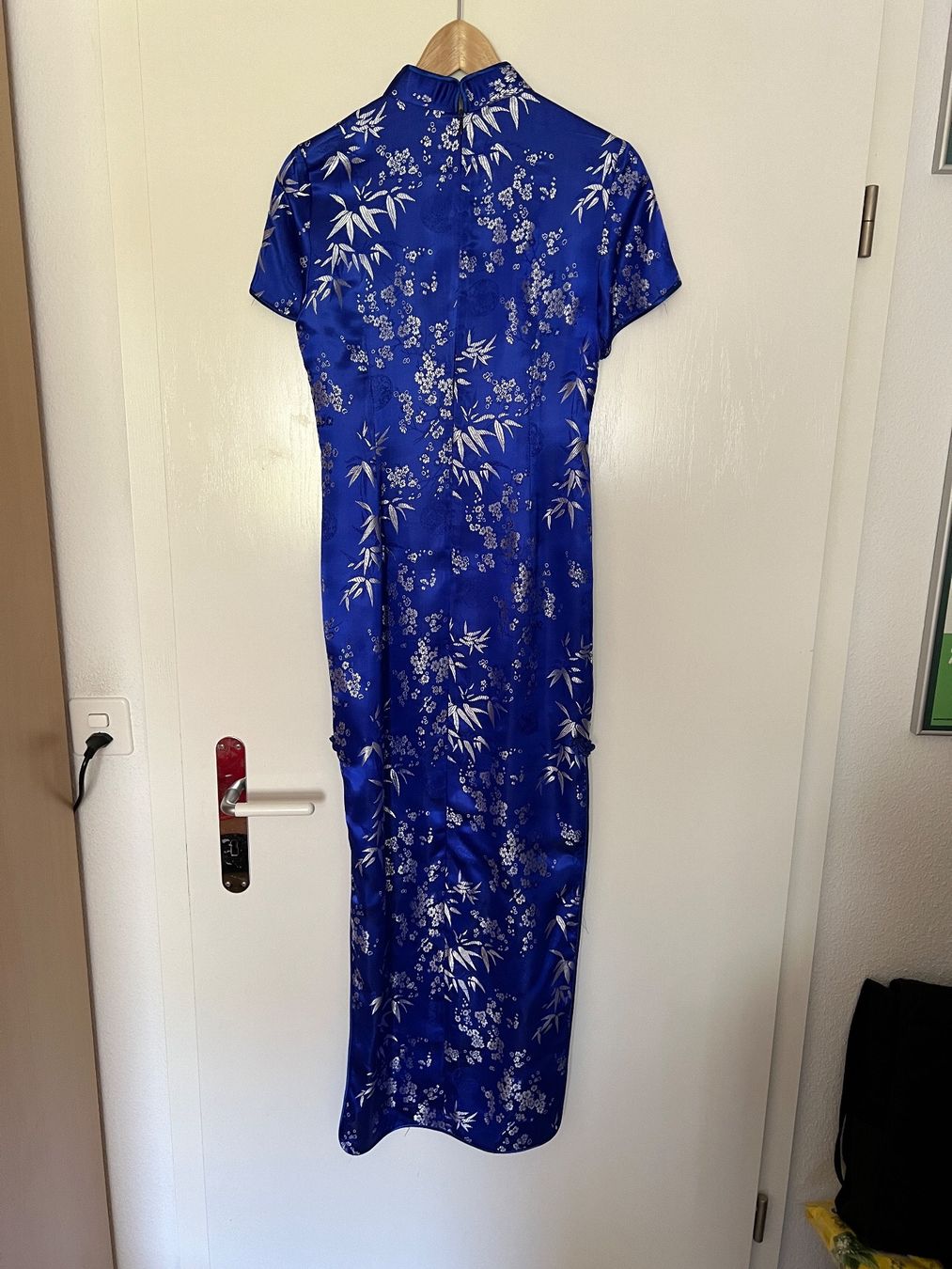 Kleider: Chinesiches Kleid (blau) Rockabilly Grösse S China Kleid – Neu (gemäss Beschreibung) aus ZUFIKON von SULMI01 5