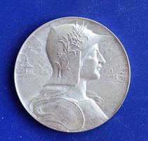 Silber Medaille 1901 Luzern Eidg. Schützenfest