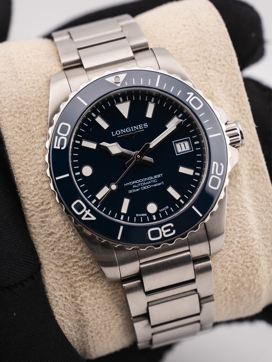 Longines Uhren: Longines HydroConquest 39mm blau ab 1.- CHF – Gebraucht aus Zürich von Timely_Deals