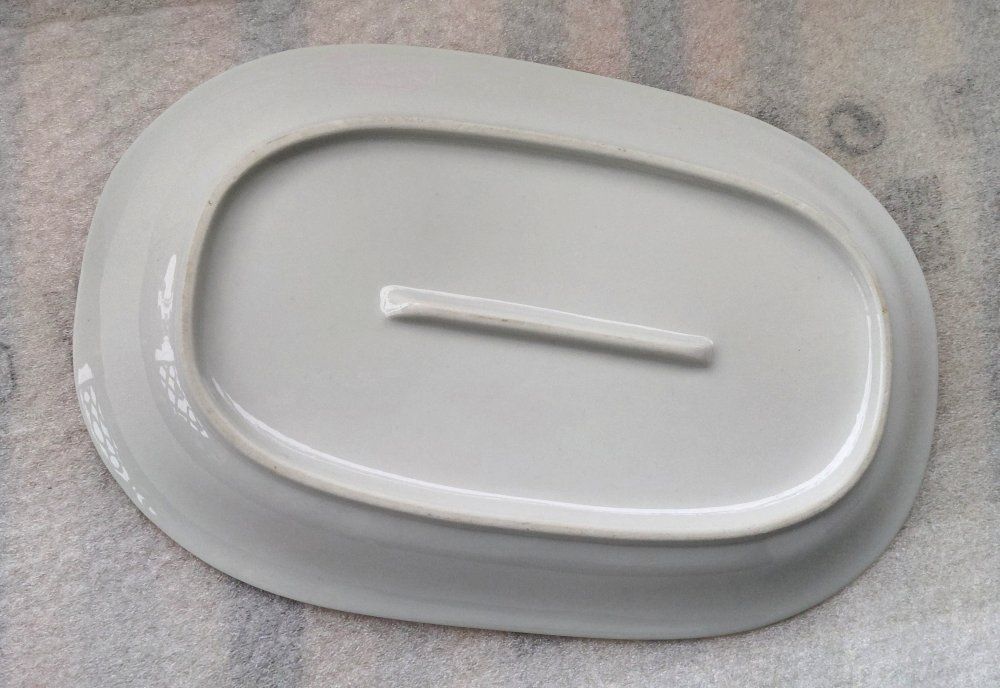 Rössler Piatti di portata: RÖSSLER Große Gelbe Platte 32x20,5cm -J06 – Usato da Morges venduto da vimajes12 1