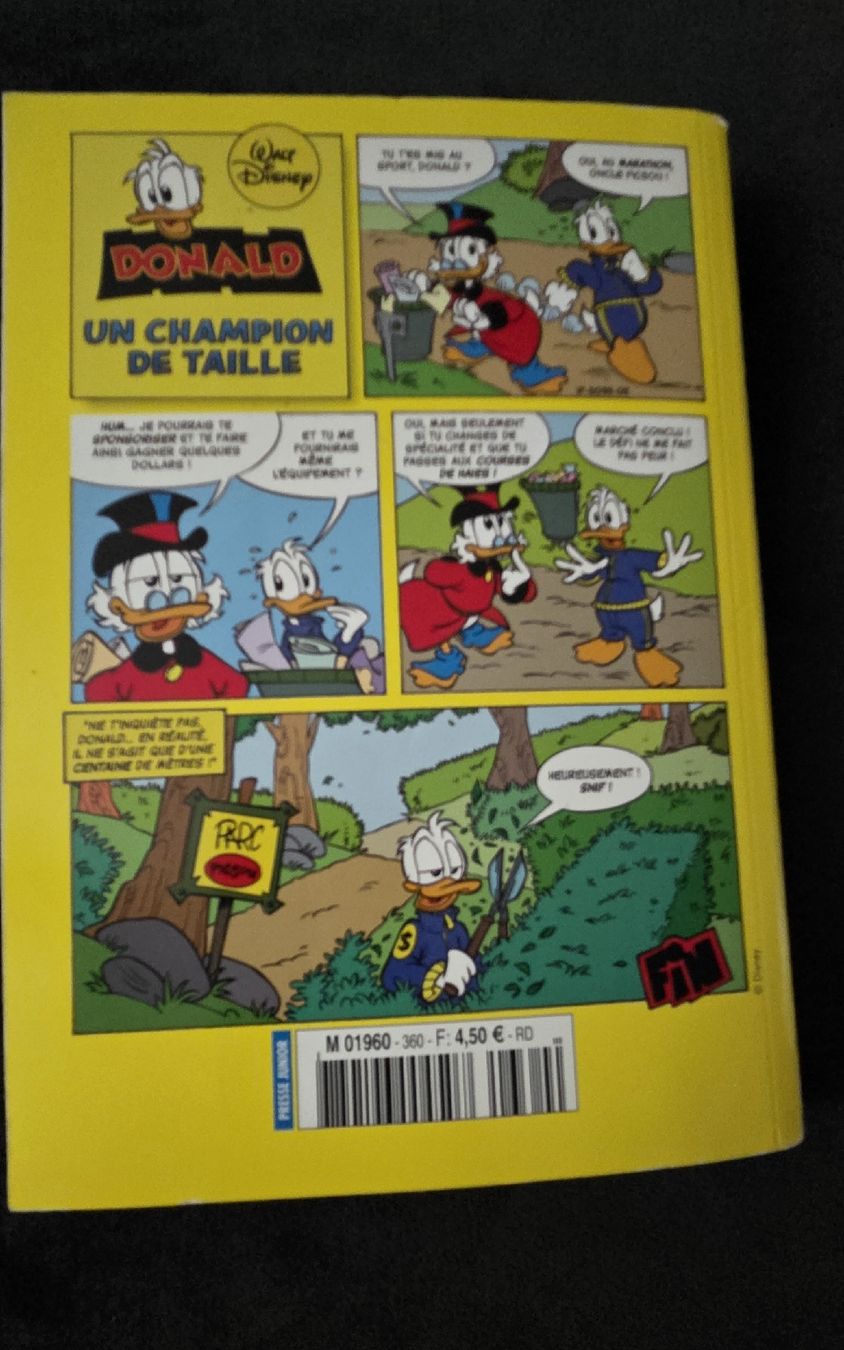 Fumetti: Mickey Parade Geant Donald Quest BD Disney Francais – Usato da Carouge GE venduto da LidieLot 1