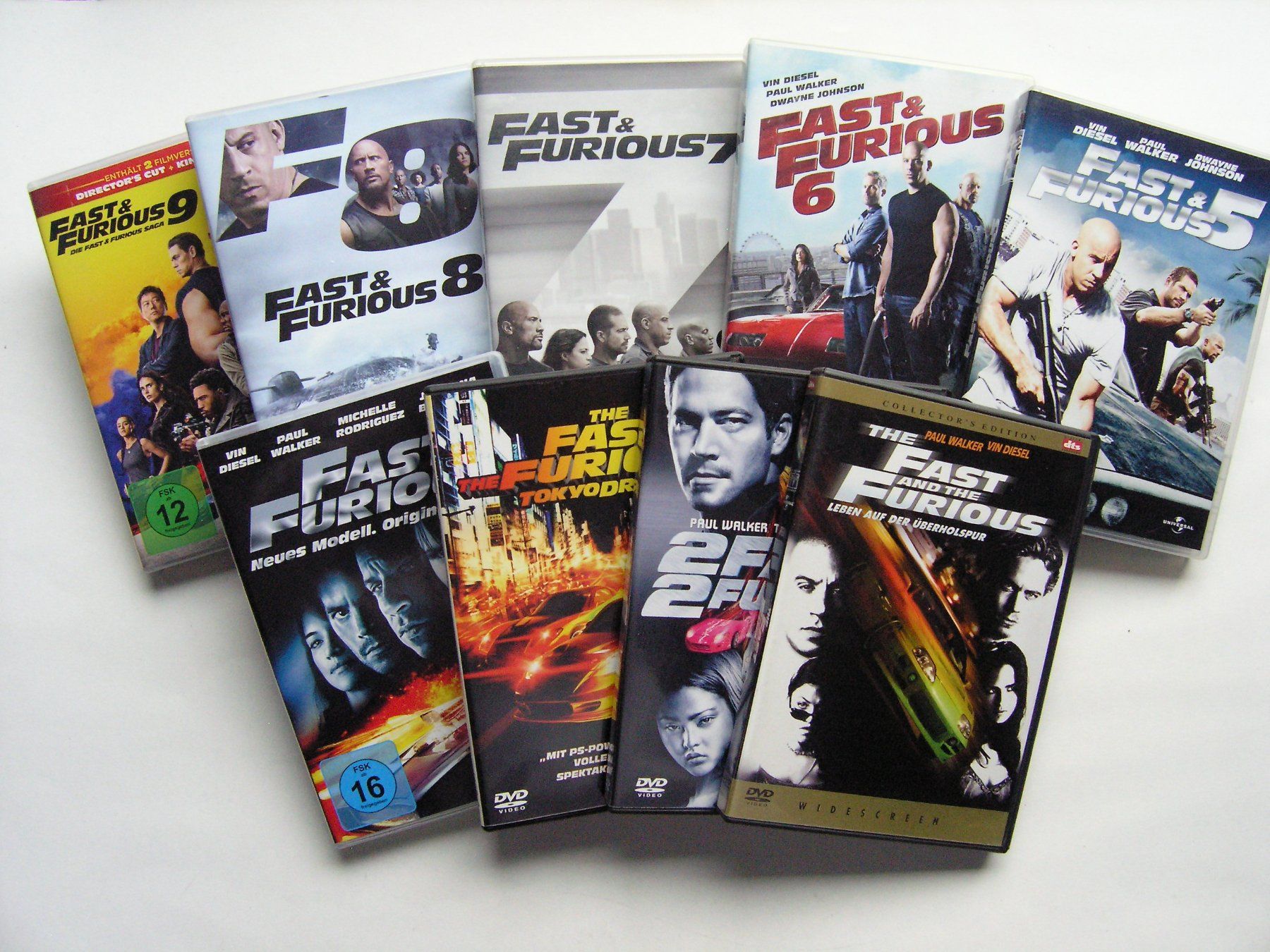 Alle DVDs: FAST & FURIOUS 1 - 9 DVD EDITION – Gebraucht aus Zuzwil SG von vette13 4
