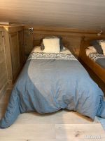 Vends 2 Lits en bois avec matelas 90*190