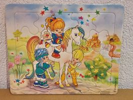 Vintage Rainbow Brite Puzzle, Hallmark Cards 1983