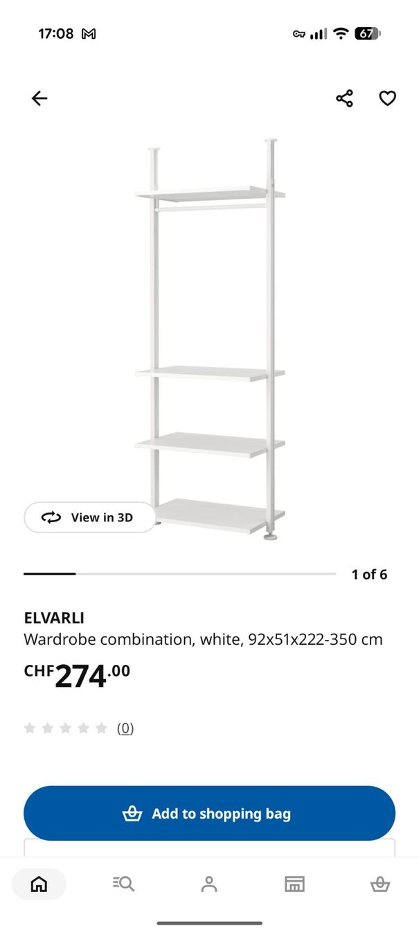 Ikea Scaffali: Ikea Elvarli Regal – Usato da St Gallen venduto da Kim.Wyss