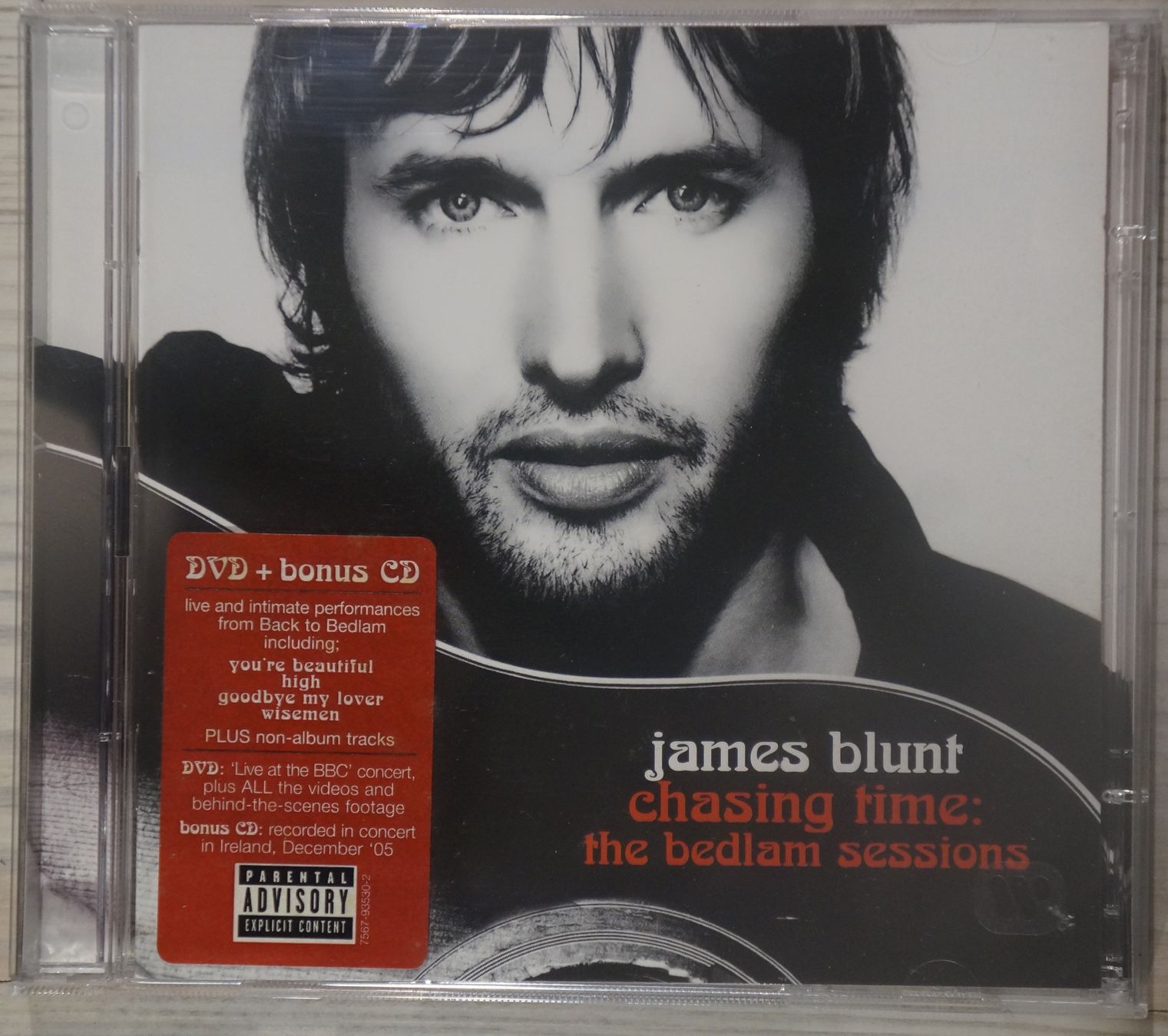 CD: James Blunt - Chasing Time. The Bedlam Sessions (CD + DVD) – Usato da Schaffhausen venduto da spinelli02