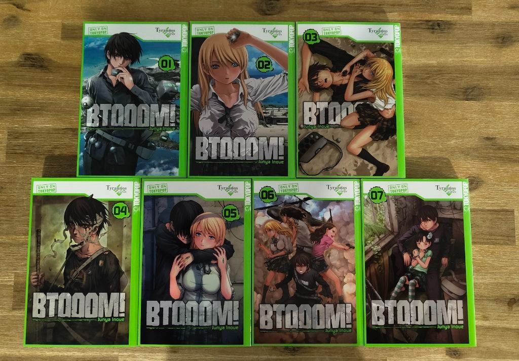 Fumetti: Btooom! 01-07 – Usato da Aarau venduto da joe_166