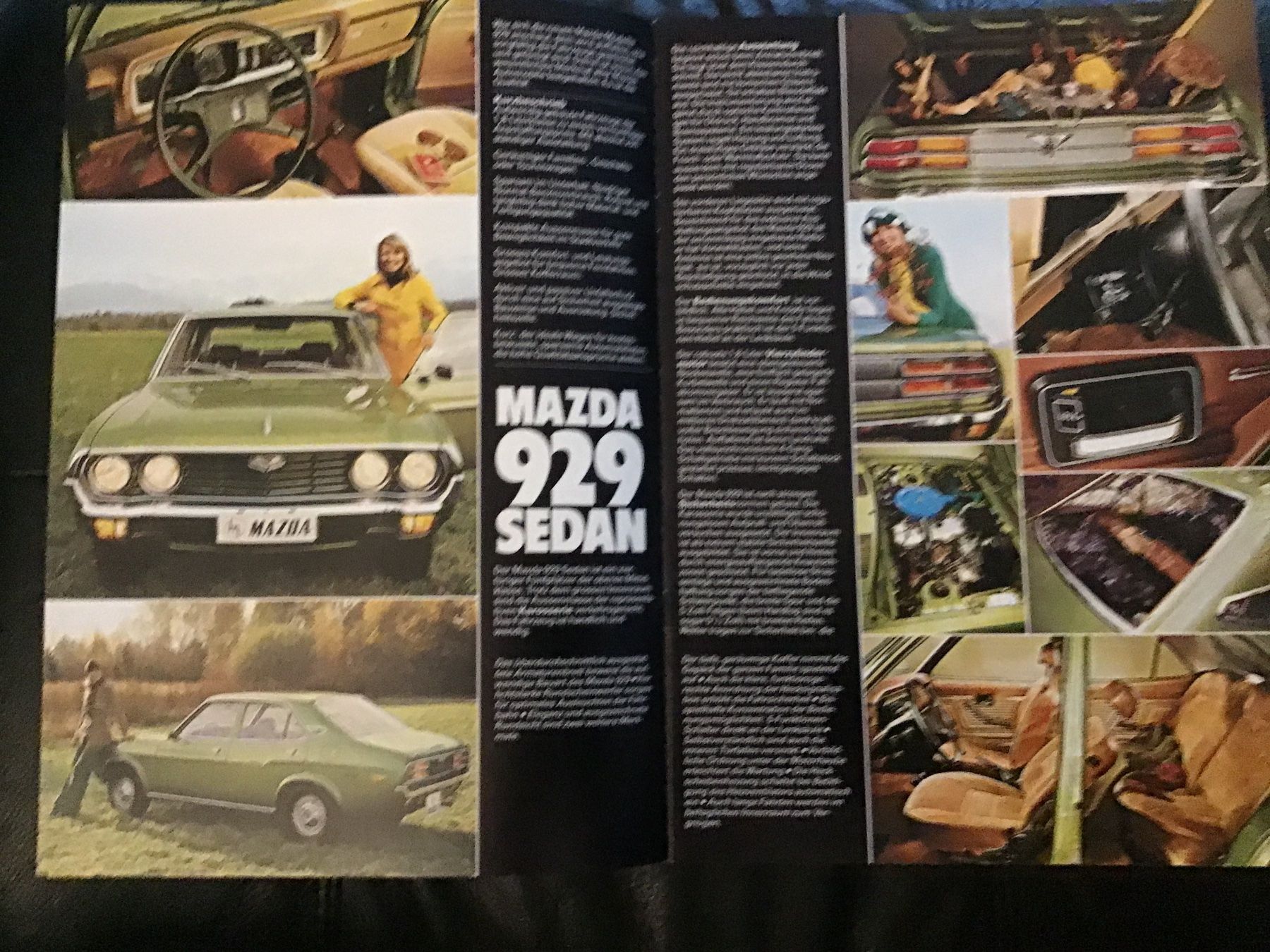 Mazda Documenti: Mazda 929 Verkaufsprospekt 8 Seiten – Usato da Scherzingen venduto da Starseller62 1