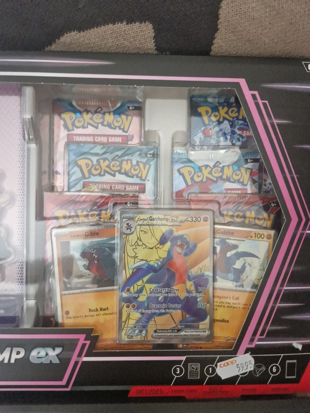 Pokémon Carte collezionabili: 2x Pokémon Cynthia's Garchomp EX – Nuovo e nell'imballaggio originale da Les Acacias venduto da S.Vieira 2