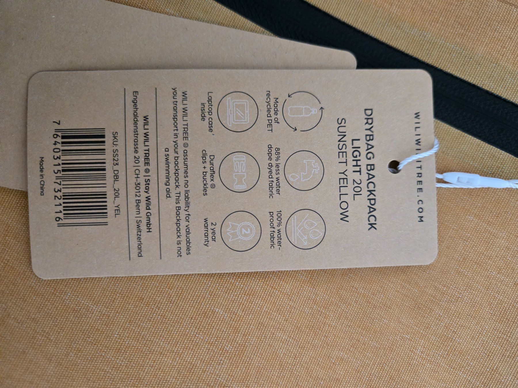 Sacs à dos: Drybag Rucksack 20l – Neuf (Voir description) à Bern par owa_6gkr 2