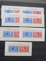 Pro Juventute   Blöcke  1912  und  1937  Postfrisch