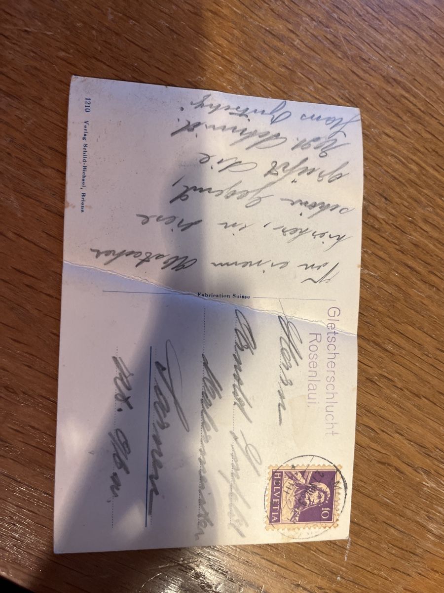 Cartes postales: Rosenlaui – D'occasion à Sarnen par Muenzen.-M 1
