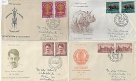 4 FDC Indien