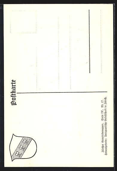 Cartoline postali: AK Illnau, Stadwappen, Eichhörnchen – Usato da Berlin venduto da bartko-reher 1