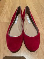 Diane von Fürstenberg Ballerinas rot Grösse 37 guter Zustand