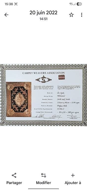 Teppiche: Özipek Türkischer Teppich  – Gebraucht aus Aesch BL von puerto02 3