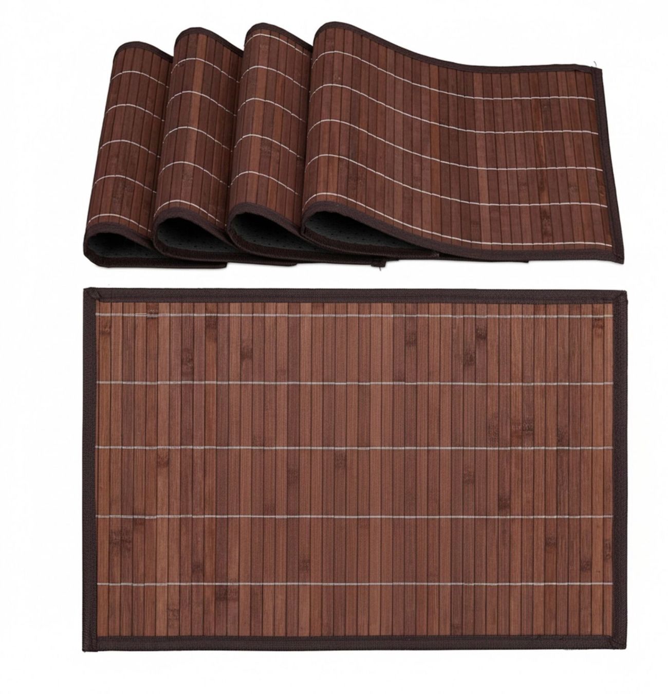 Set di tavolo e panche: Tischset 4er Set Bambus – Nuovo e nell'imballaggio originale da Bülach venduto da Palawan 1