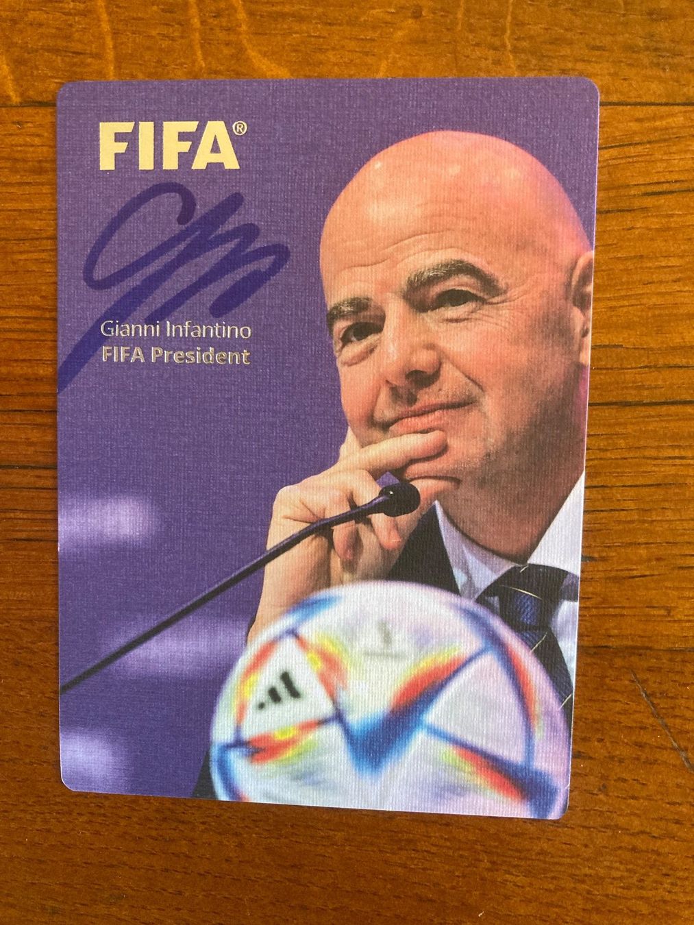 Autografi: Gianni   Infantino   /  orig. AK – Nuovo (secondo la descrizione) da Lovens venduto da Traktor69