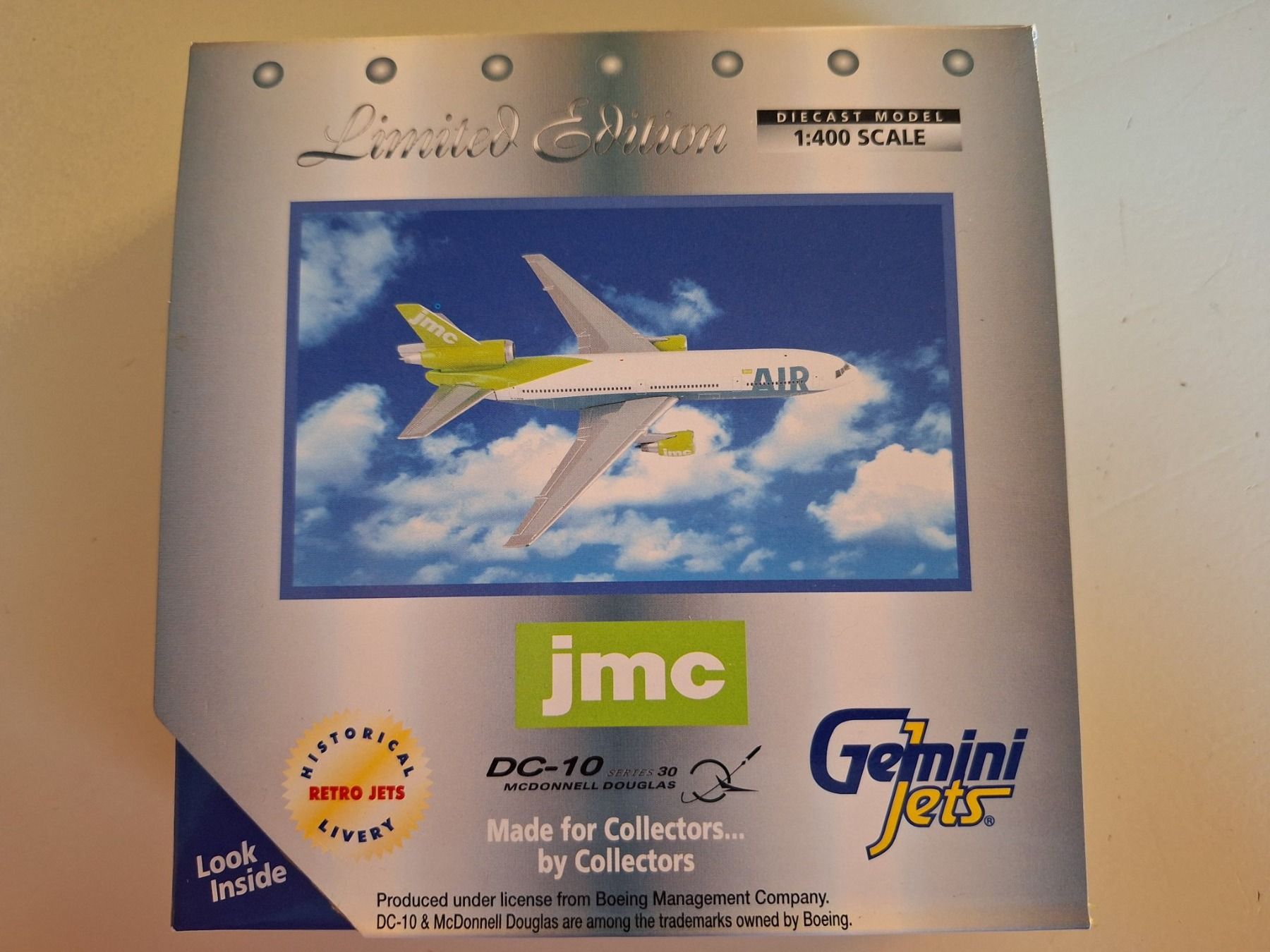 McDonnell Douglas Kit di modellismo & Modellini statici: AIR jmc Dc-10 McDonnell Douglas 1:400 – Usato da Sargans venduto da nicsam1815