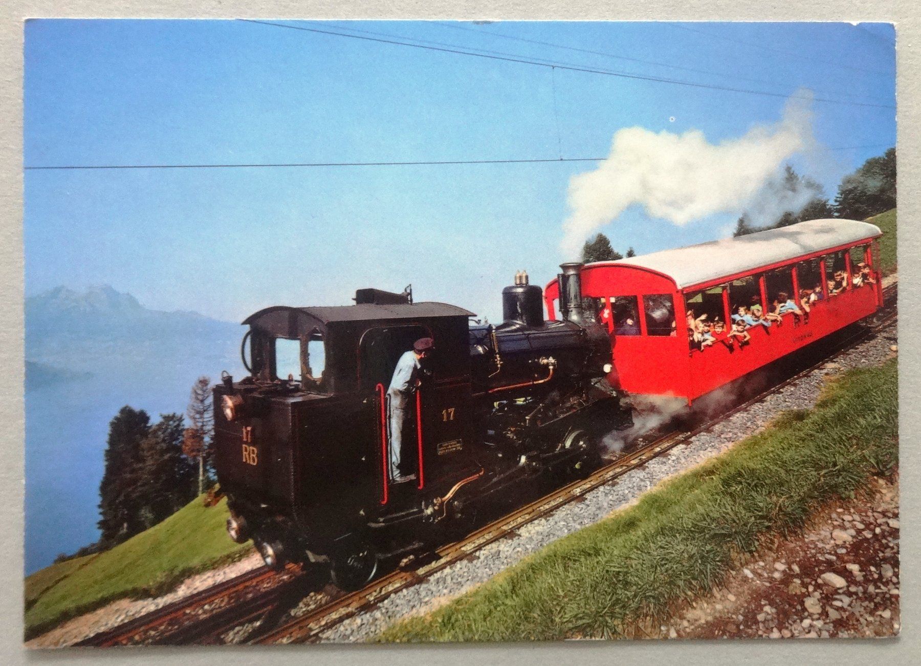 Cartes postales: Vitznau-Rigi-Bahn – D'occasion à Fétigny par Billy2miny