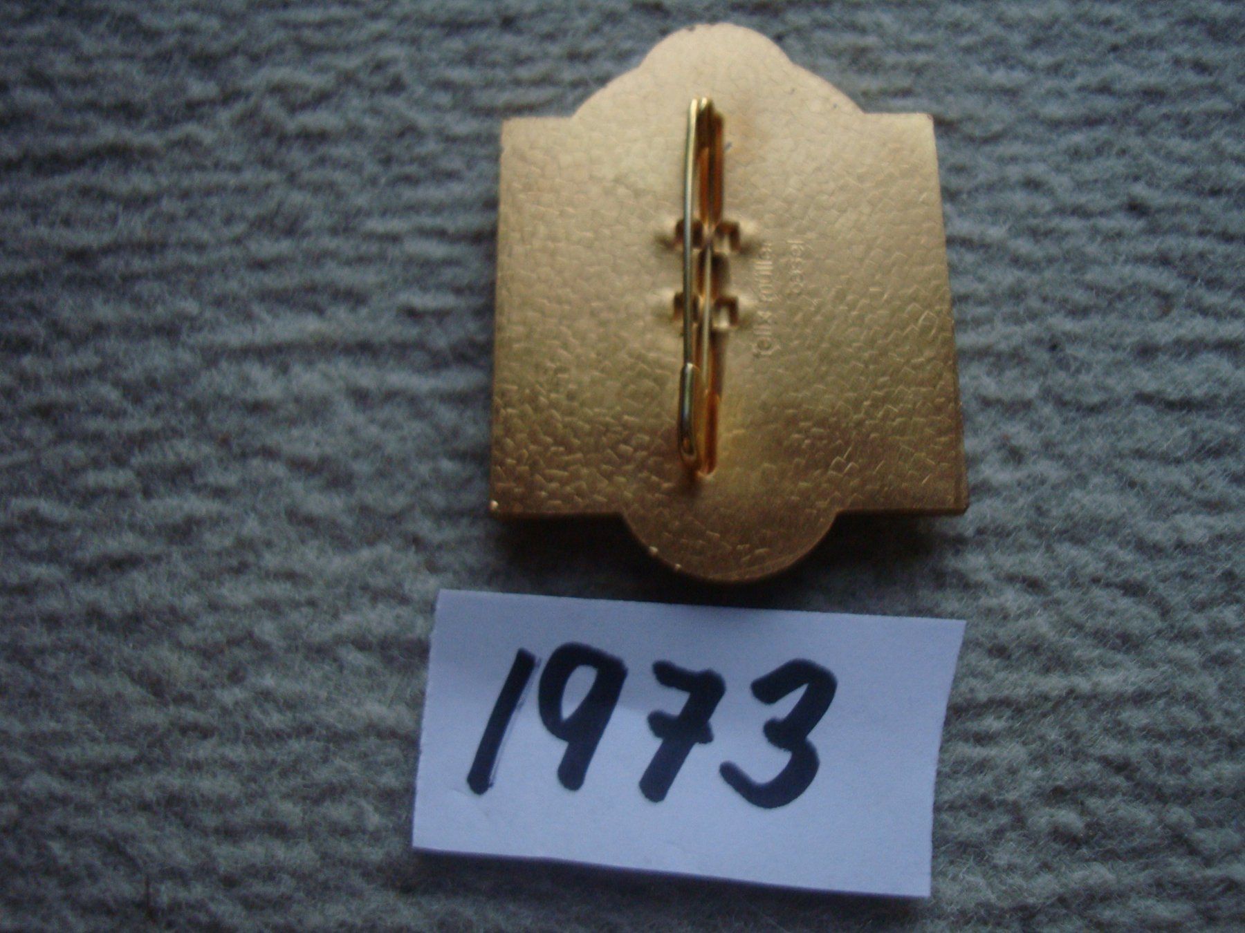 Placchette & Badge: Basler Plakette 1973 Gold – Usato da Arlesheim venduto da printz01 1