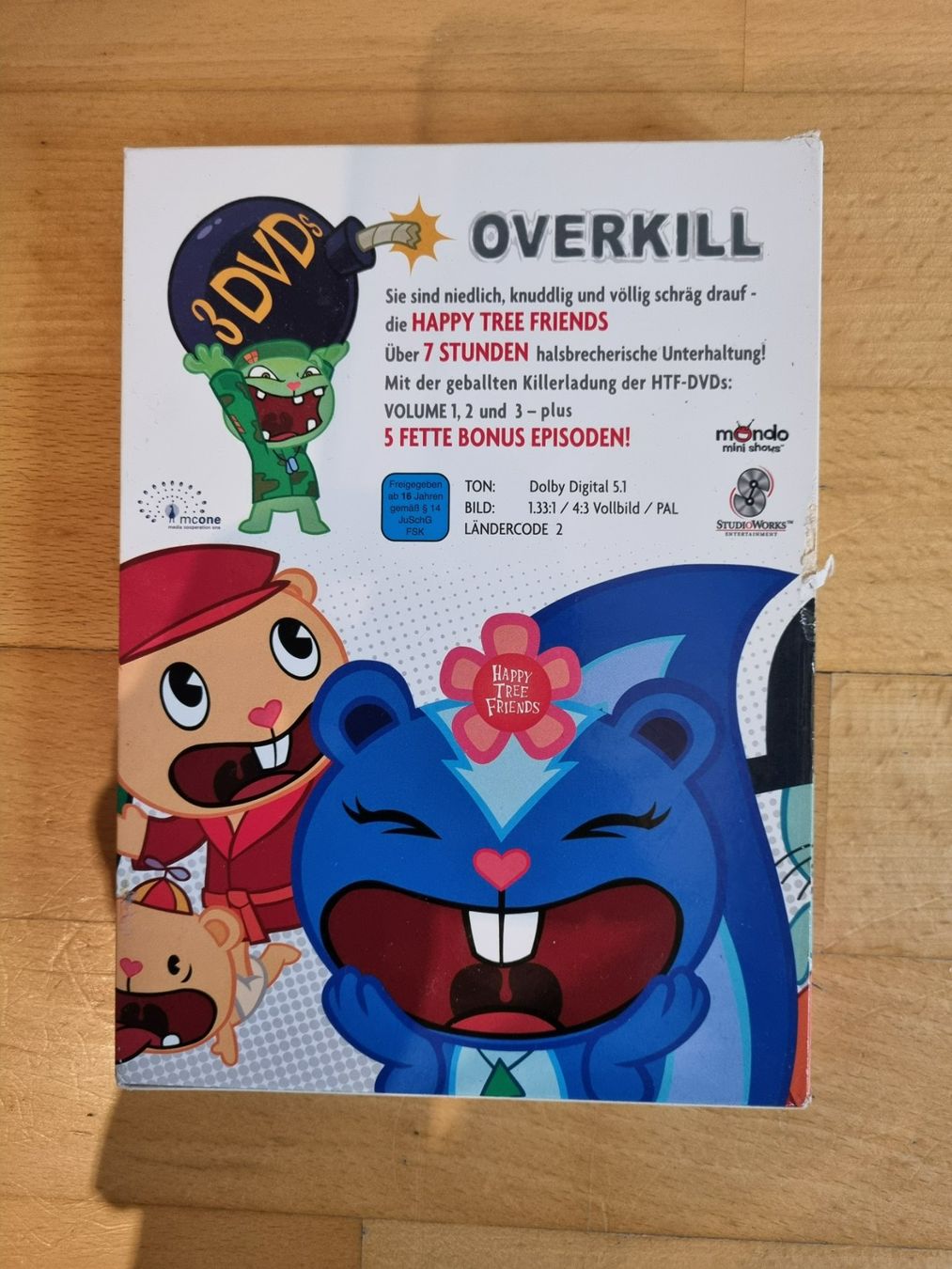 Tutti i DVDs: Happy Tree Friends Overkill - 3 DVDs – Usato da Wohlen AG venduto da stephanieAG 2