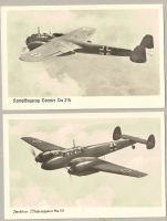 Kampfflugzeug Dornier Do 215 - Zerstörer Messerschmitt Me110