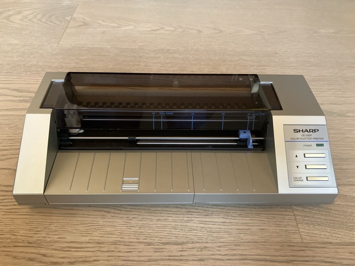 Sharp Stampanti: Sharp CE-516P Color Plotter Printer – Difettoso da Uster venduto da Piedro