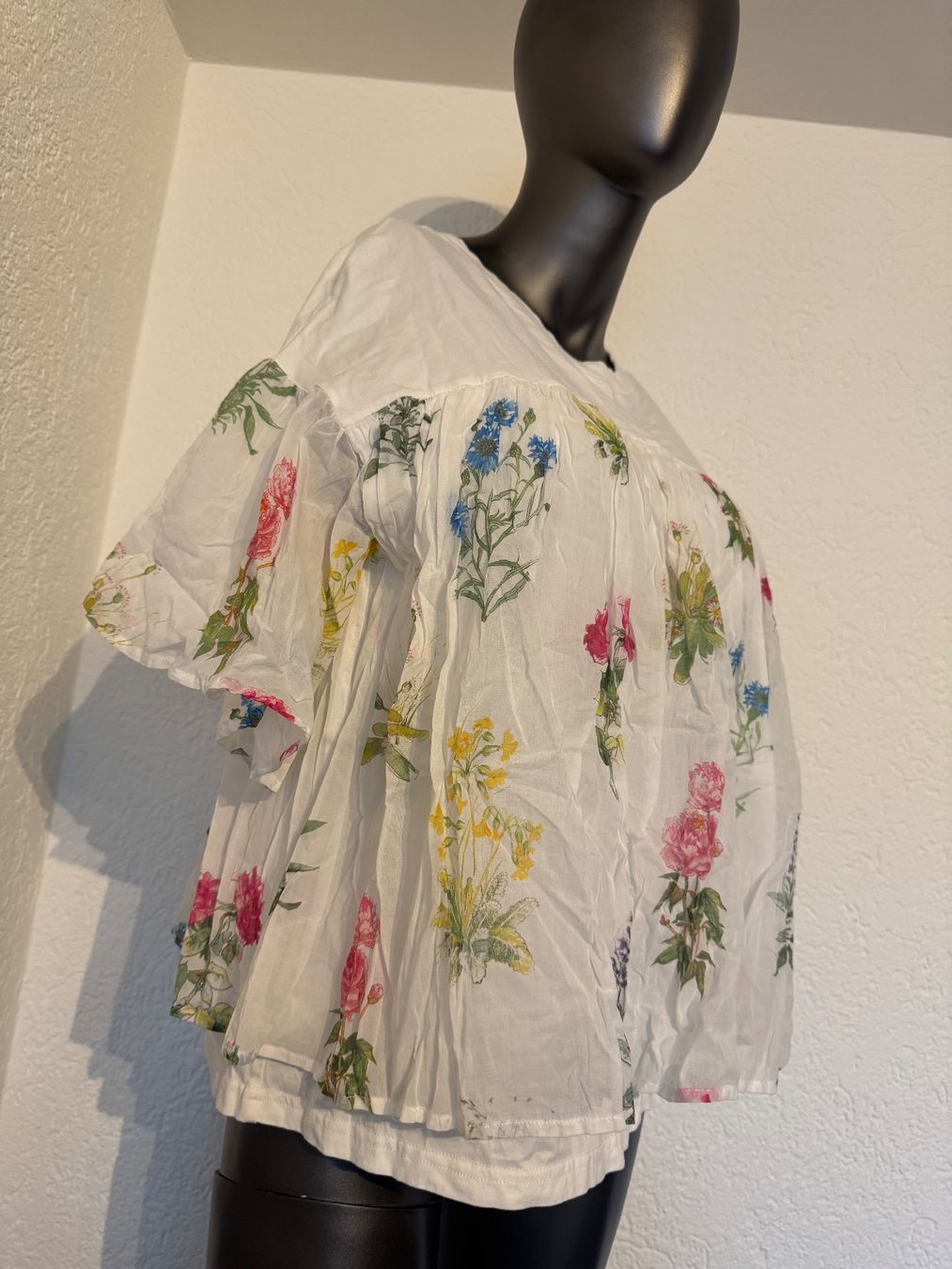Camicette: Damen Sommerbluse mit Blumenmuster, Gr M – Usato da Frenkendorf venduto da Style365 2