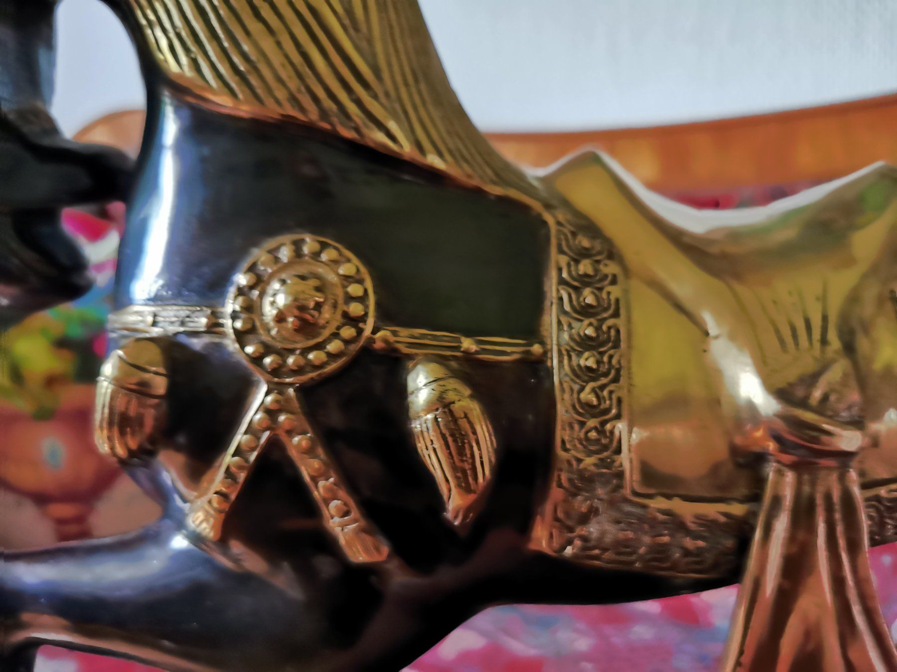 Skulpturen & Statuen: Byzantinisches Pferd aus Bronze – Gebraucht aus Stein am Rhein von fortin_bras 2