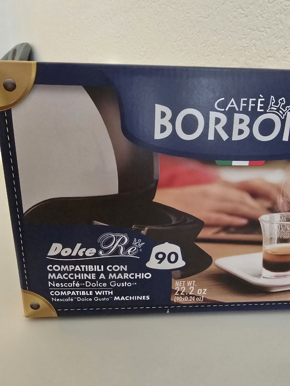 Macchine per caffè & Macchine per espresso: Caffè Borbone Dolce Re Kapseln, 90 Stk, Neu & Original – Nuovo e nell'imballaggio originale da Biberist venduto da P9vy 2