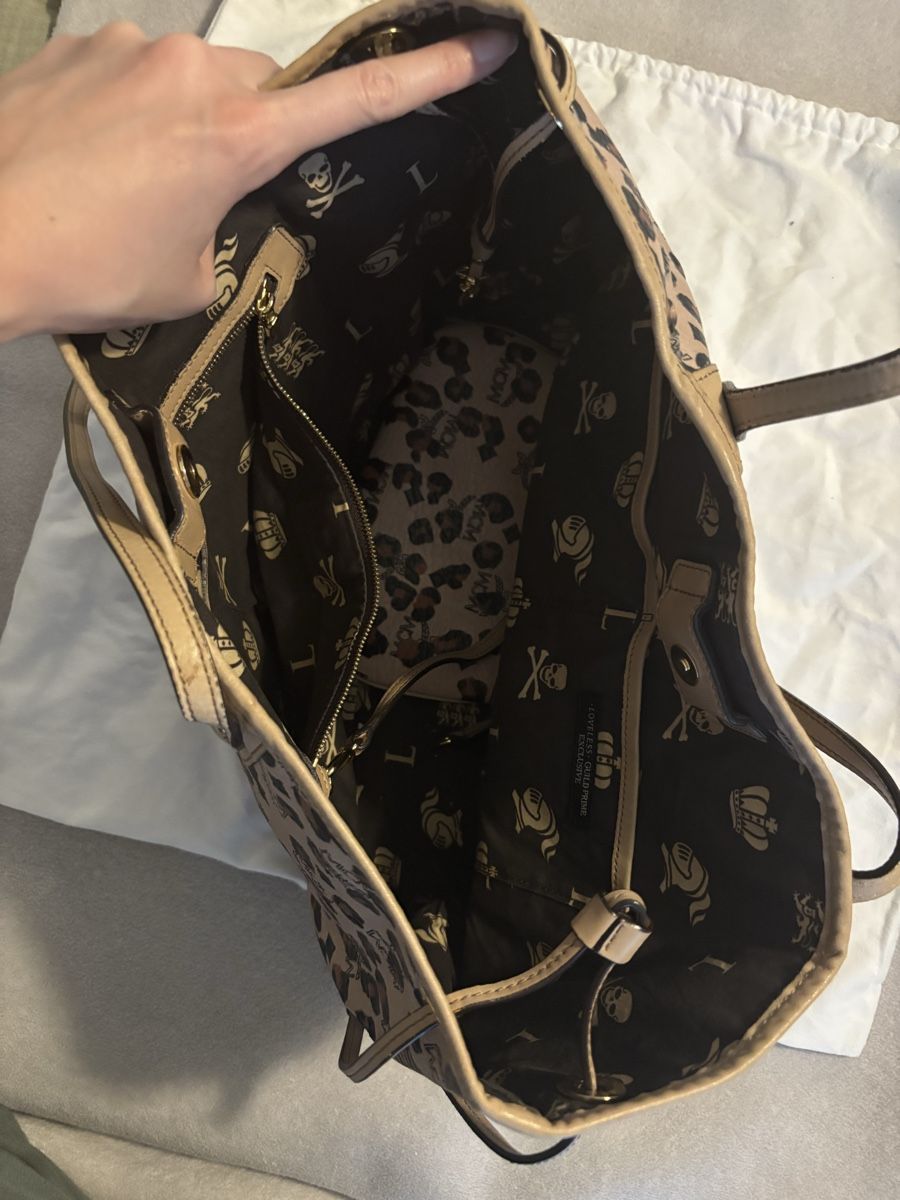 Borse da donna: MCM Handtasche Shopper mit Leopardenmuster – Usato da Zürich venduto da J.aeb 2