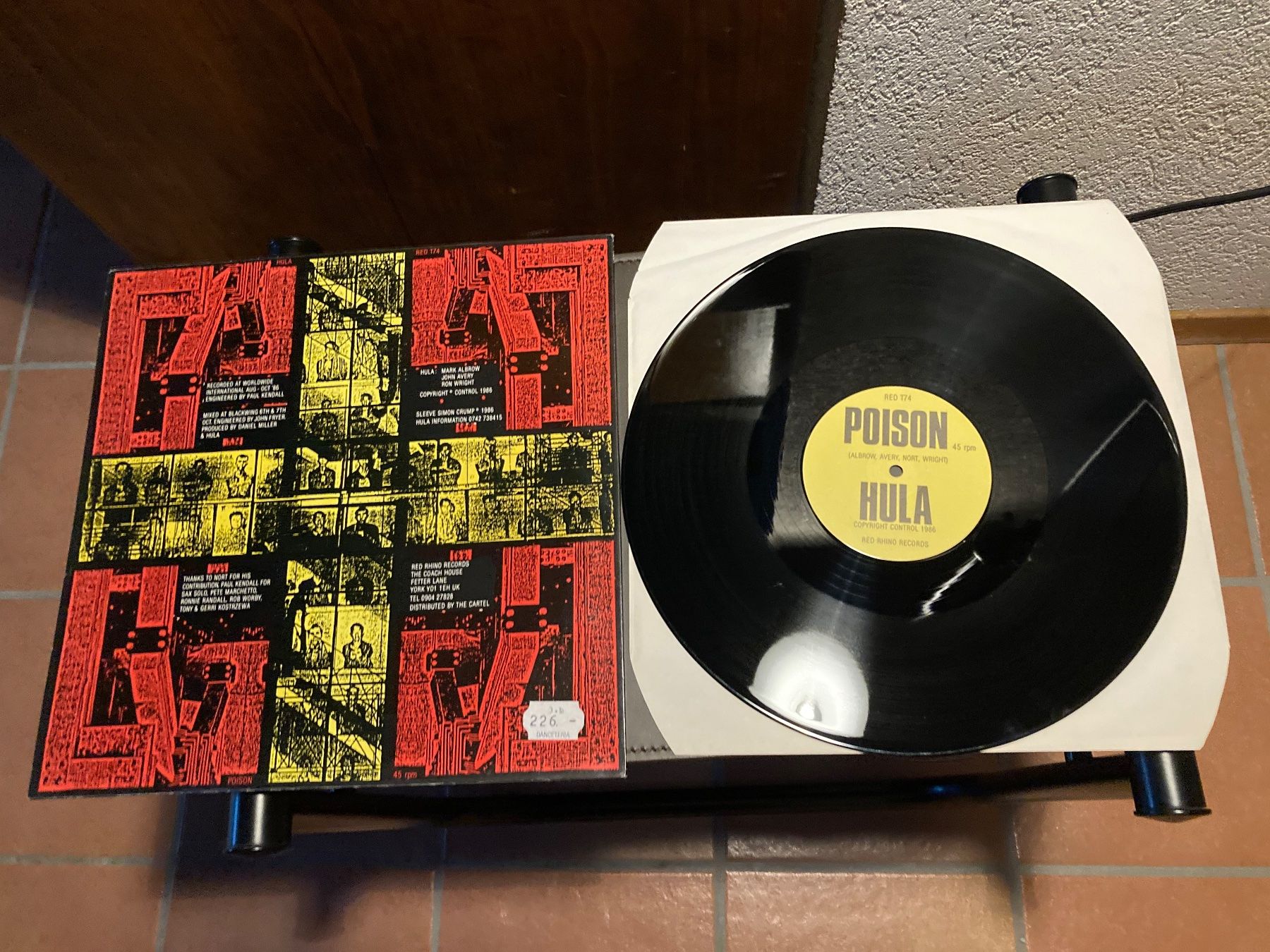 Dischi in vinile: Hula - Poison – Usato da Fribourg venduto da Karushi 1
