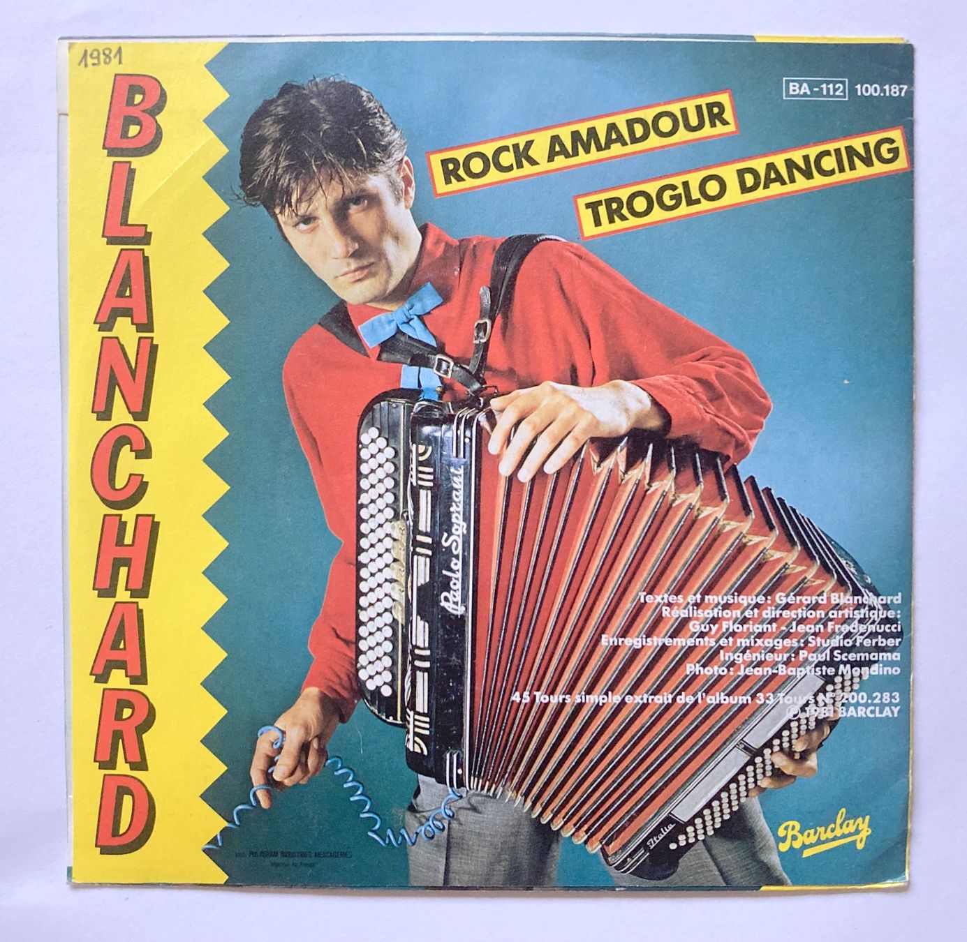 Dischi in vinile: GERARD BLANCHARD - ROCK AMADOUR – Usato da Bottens venduto da hotter-than-hell 1
