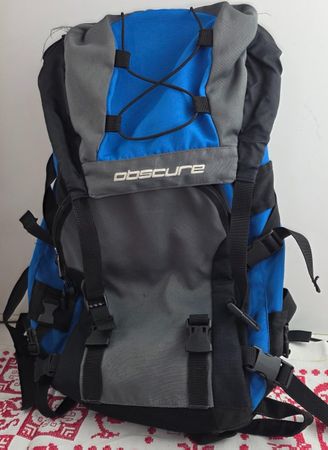 Outdoor Rucksack "Obscure" – Blau/Grau gebraucht