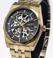 NEU! Optima Atmos Skelett Automatik,vergoldet, 2J.Garantie