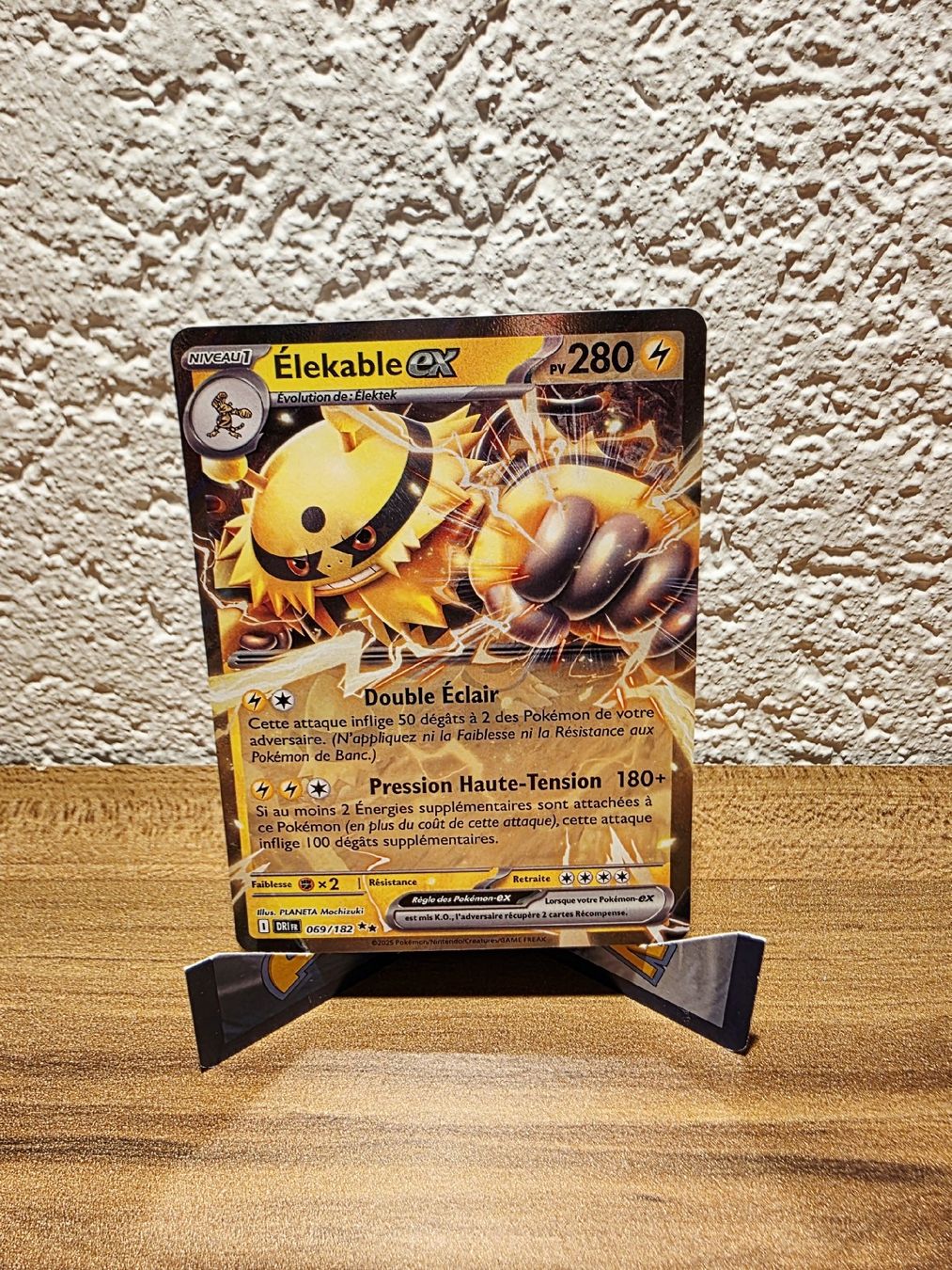 Pokémon Carte collezionabili: Élekable EX 069/182 Rivalités Destinées  – Nuovo (secondo la descrizione) da Turin (Salins) venduto da Meeelll01