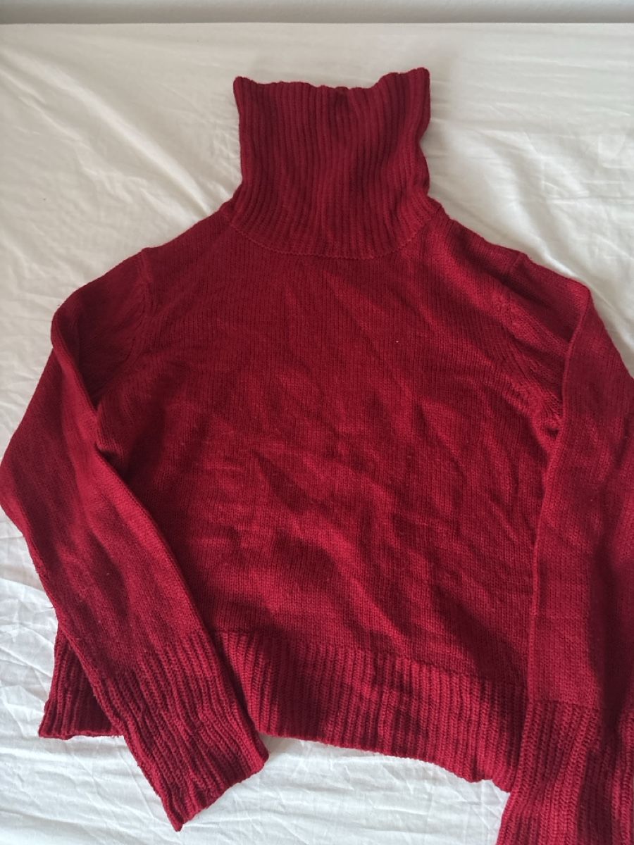Maglioni & Felpe: Red turtleneck sweater  – Usato da Zürich venduto da sof_82mc 1