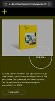 Die schweizer Architekturpreise 2024