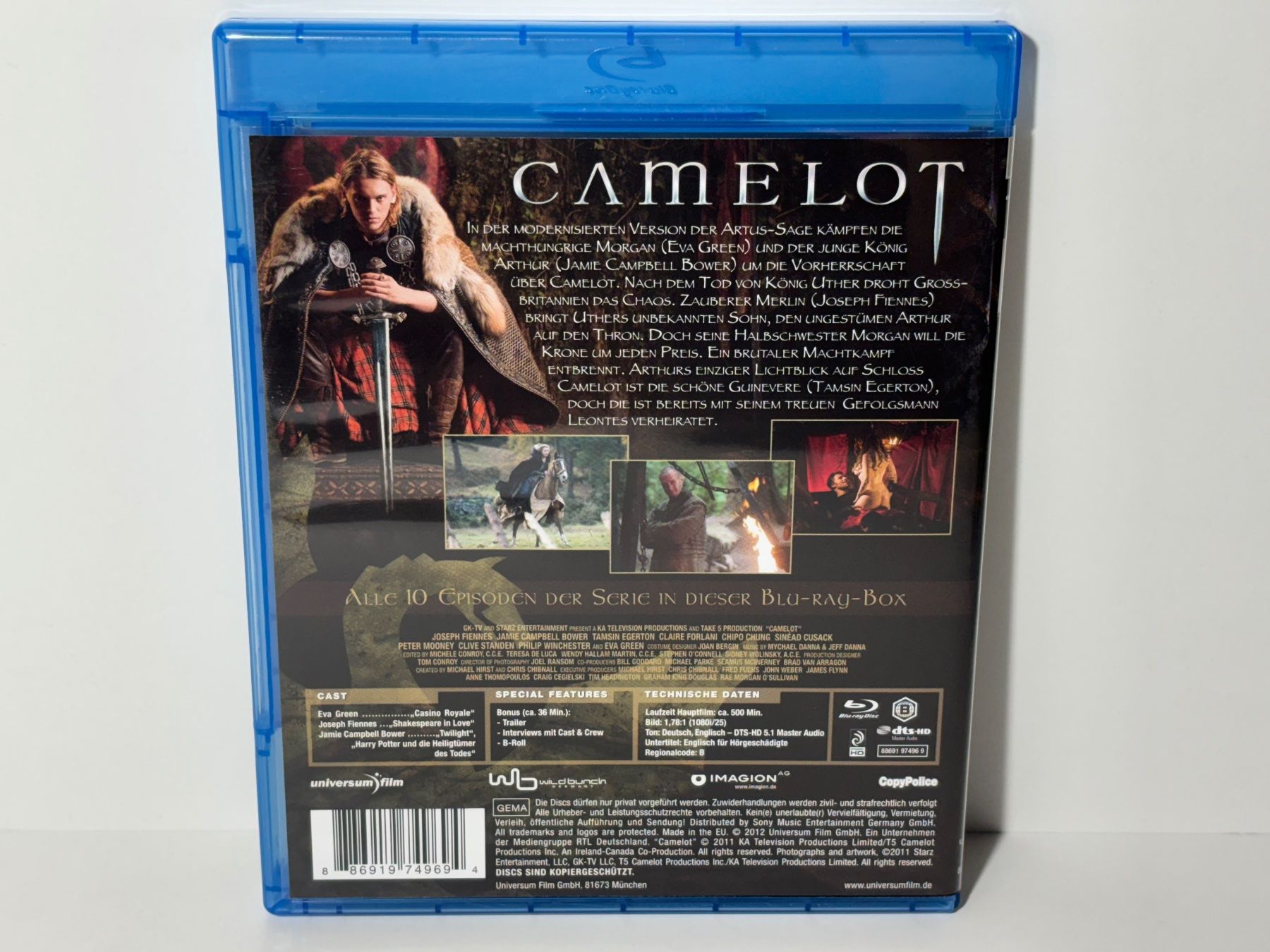 Tutti i DVDs: Camelot - Staffel 1 Blu Ray – Usato da Wilderswil venduto da Sstriker 1