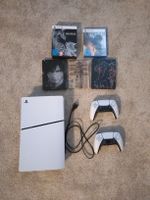PS5 Slim Disc Edition 1TB + 2 Controller + Final Fantasy XVI
