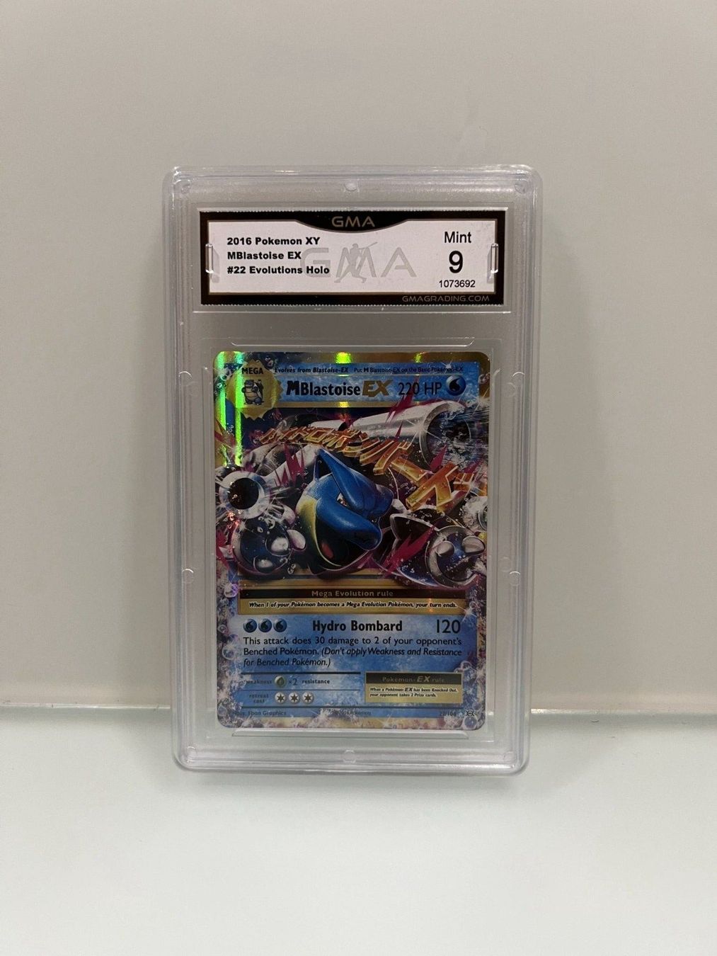 Pokémon Carte collezionabili: M Blastoise EX #22 Evolutions - Graded 9 Mint – Usato da Canobbio venduto da Polimind