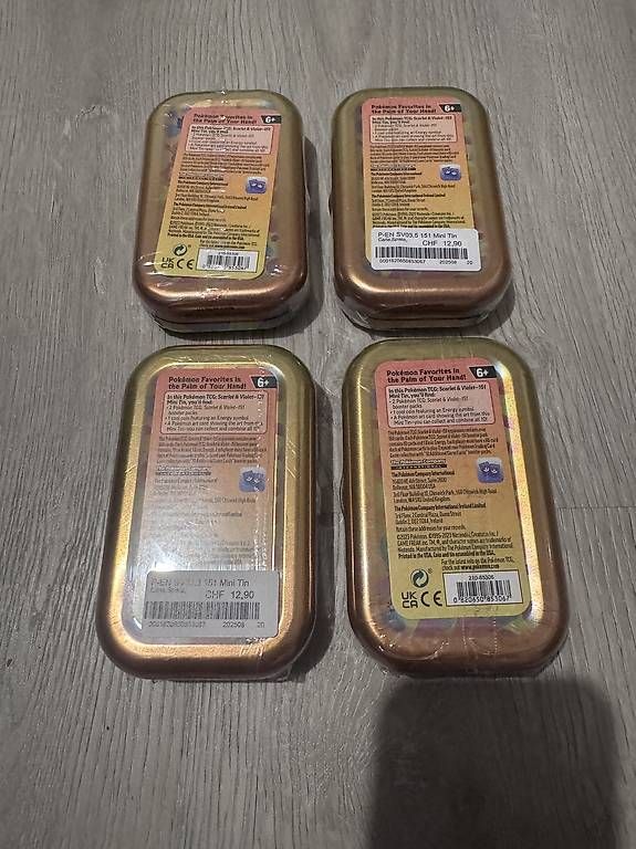 Pokémon Sammelbilder & Trading cards: Pokémon mini Tins 151, EN OVP! – Neu und originalverpackt aus Tann von Sternli139 1