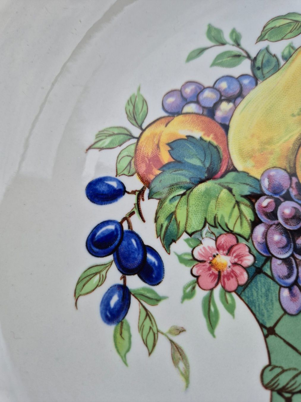 Villeroy & Boch Ciotole: Servierteller mit Früchtekorb-Motiv, Vileroy&Boch – Nuovo (secondo la descrizione) da Bern venduto da aronari 5
