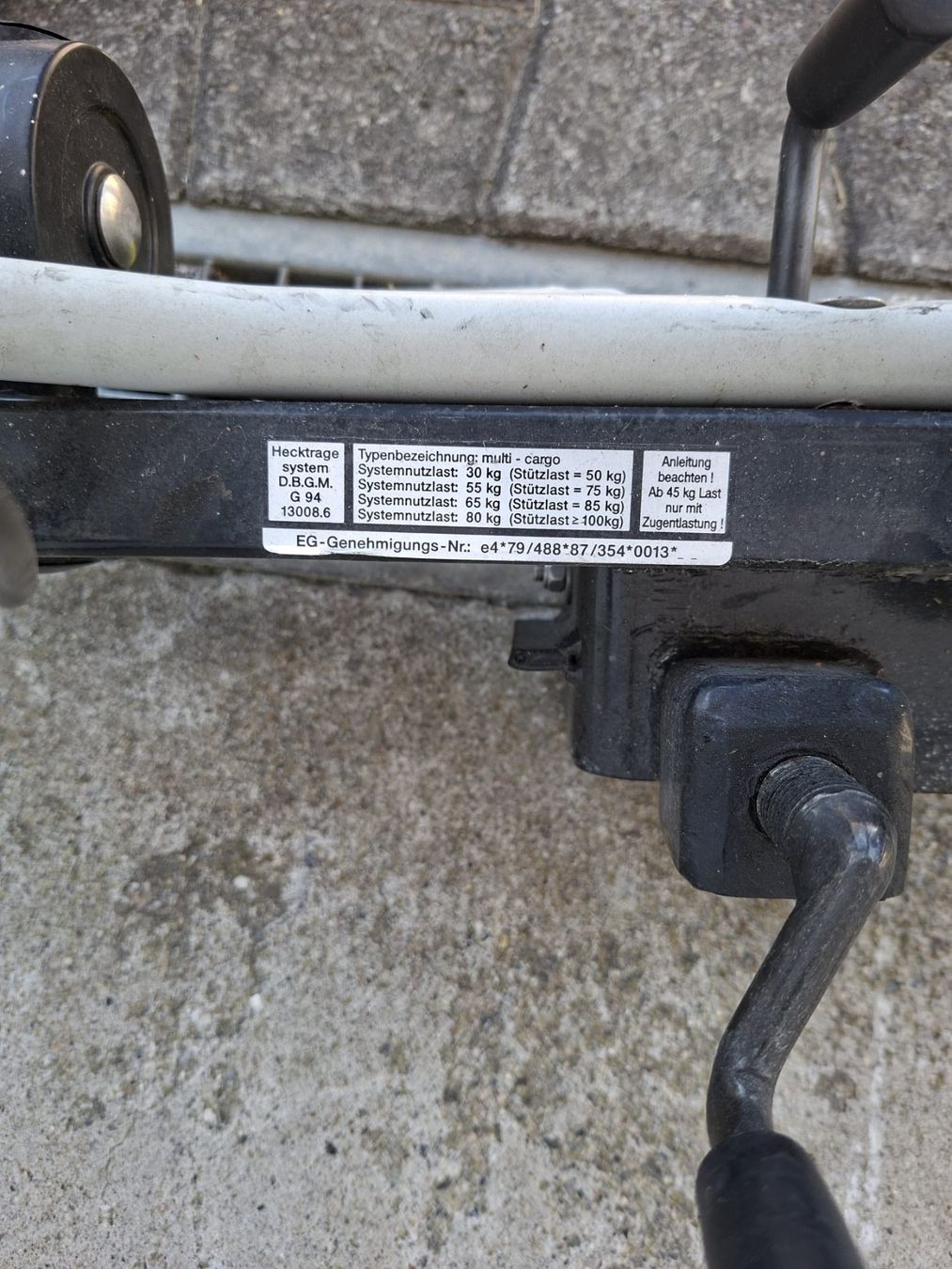 Anhängerkupplungen: Fahrradträger – Gebraucht aus Bichwil von Zibi40 2